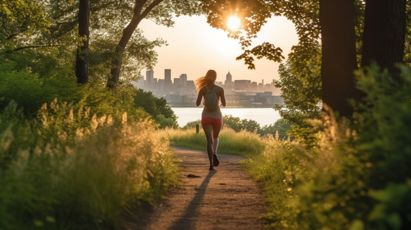 Man standing in front of a gym mirror after workout, looking serious and contemplative under dim lighting.
