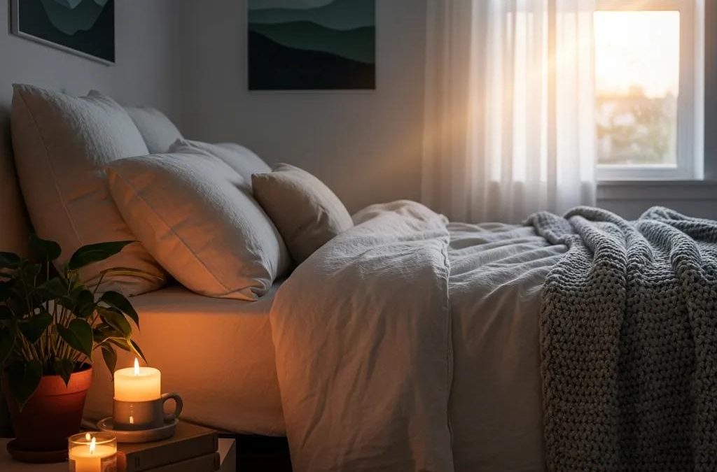Simple nighttime routine setup that improves sleep quality