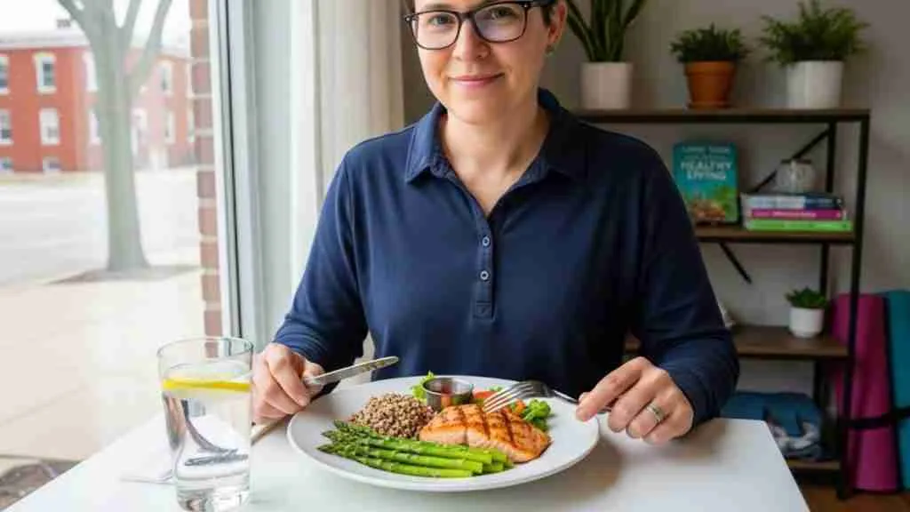 Beginner intermittent fasting schedule showing 14:10 eating window