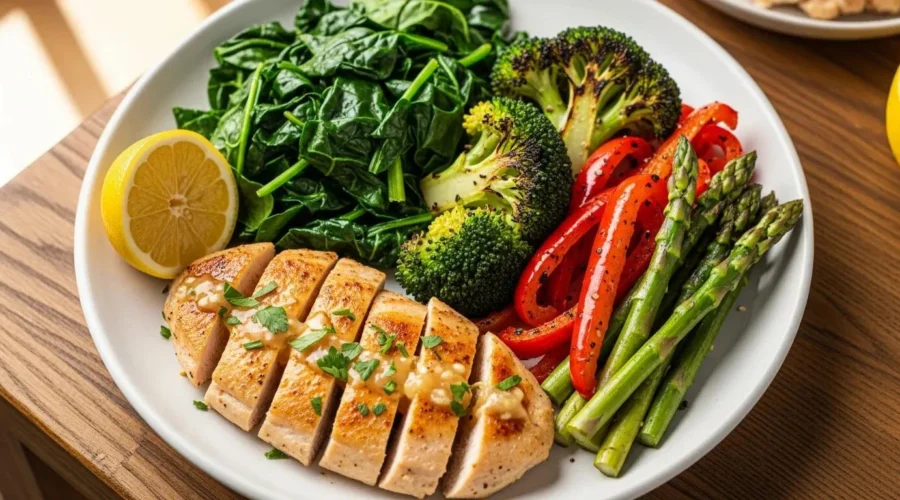 high protein and high fiber foods for weight loss meal