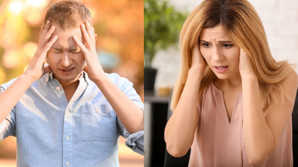 Infographic showing common panic attack symptoms like chest tightness dizziness and shortness of breath