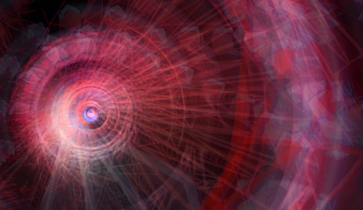 Person experiencing an anxiety attack with blurred surroundings representing overwhelm and panic