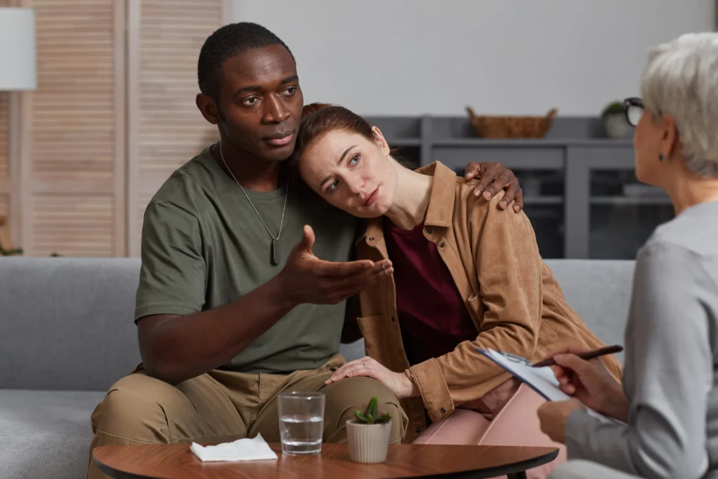 How to Find the Right Therapist Without Overcomplicating It Person searching for a therapist online and comparing options