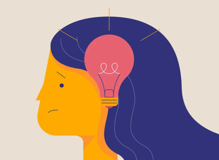 Person sitting alone reflecting with negative thoughts in a quiet room