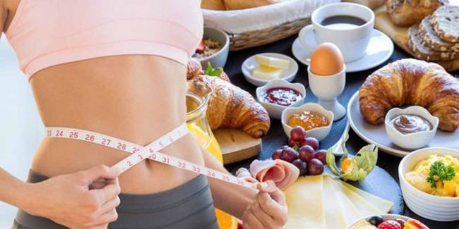 diagram showing 300 to 500 calorie deficit for steady weight loss