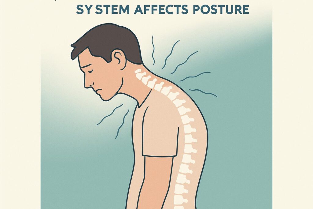 human body diagram showing chest tightness stomach discomfort and headaches from anxiety
