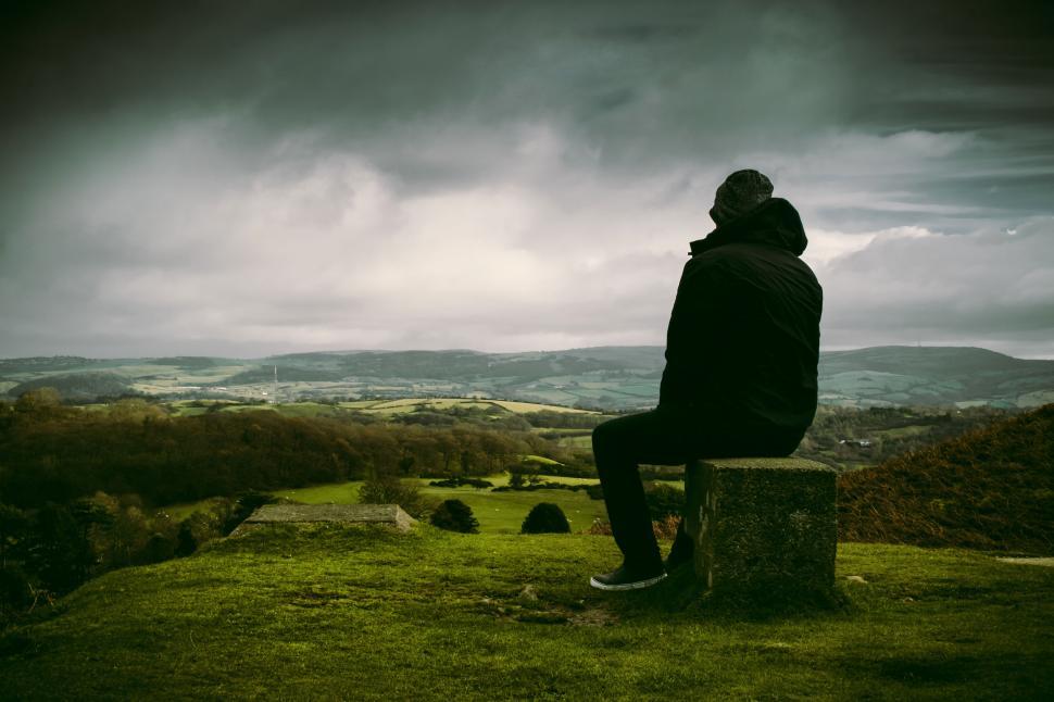 Person resting and recovering energy through healthy habits after burnout