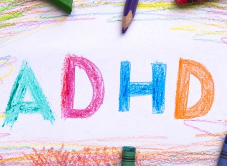 Person overwhelmed with multiple tasks and thoughts representing ADHD and difficulty focusing